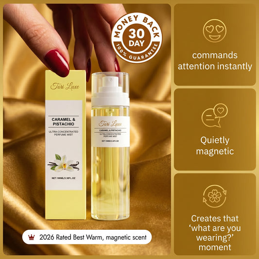 Warm, sweet and irresistible. Soft addictive scent that lingers.