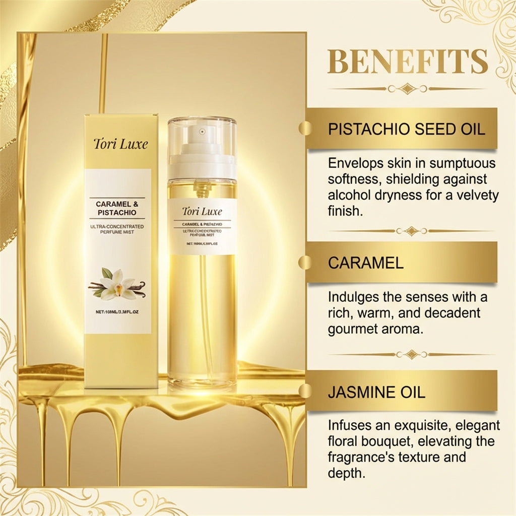 Warm, sweet and irresistible. Soft addictive scent that lingers.